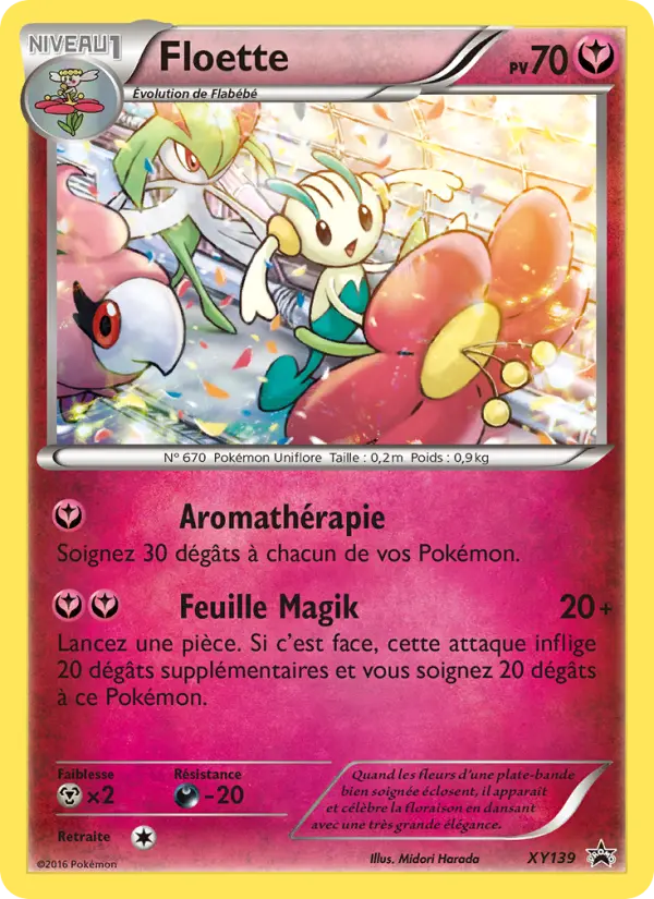 Carte Pokémon Floette #XY139 — Promos X&Y