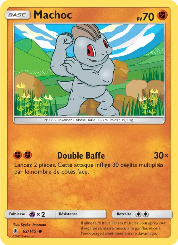 Carte Pokémon Machoc #62 — Gardiens Ascendants