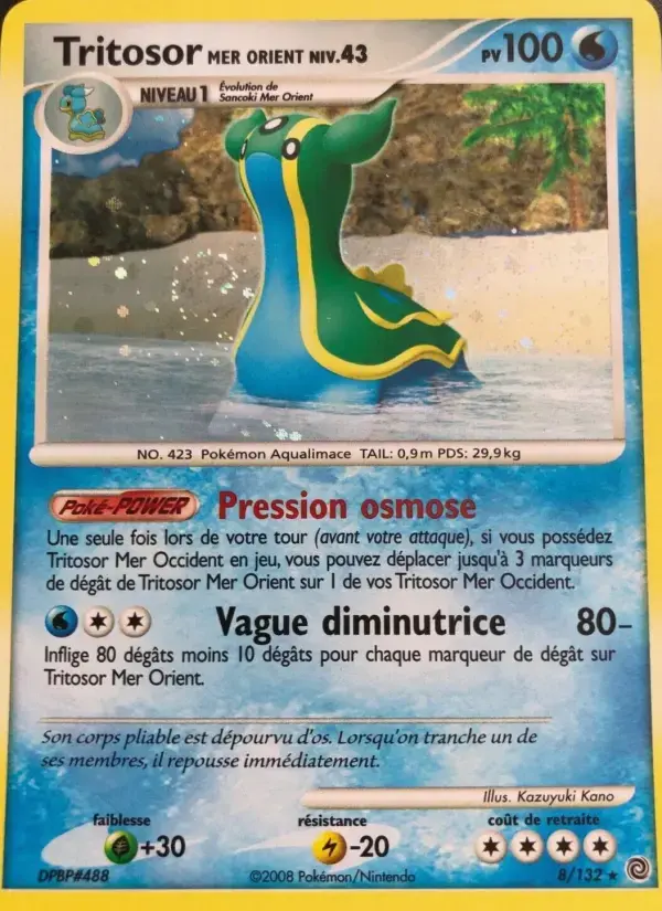 Carte Pokémon Tritosor Mer Orient #8 — Merveilles Secrètes