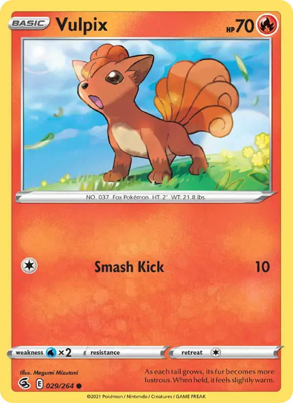 Vulpix #29 — Fusion Strike