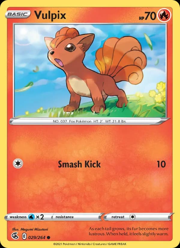 Vulpix #29 — Fusion Strike