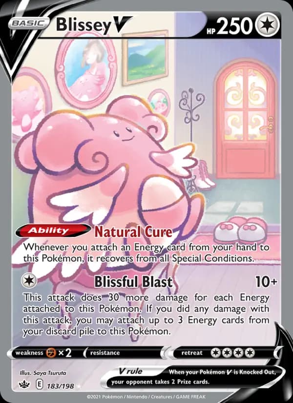 Blissey V #183 — Chilling Reign