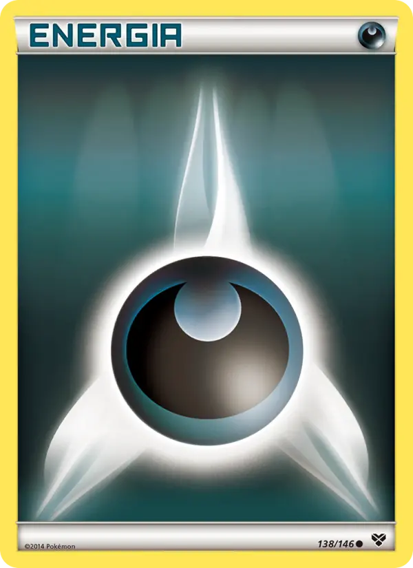 Carte Pokémon Énergie Obscurité #138 — XY