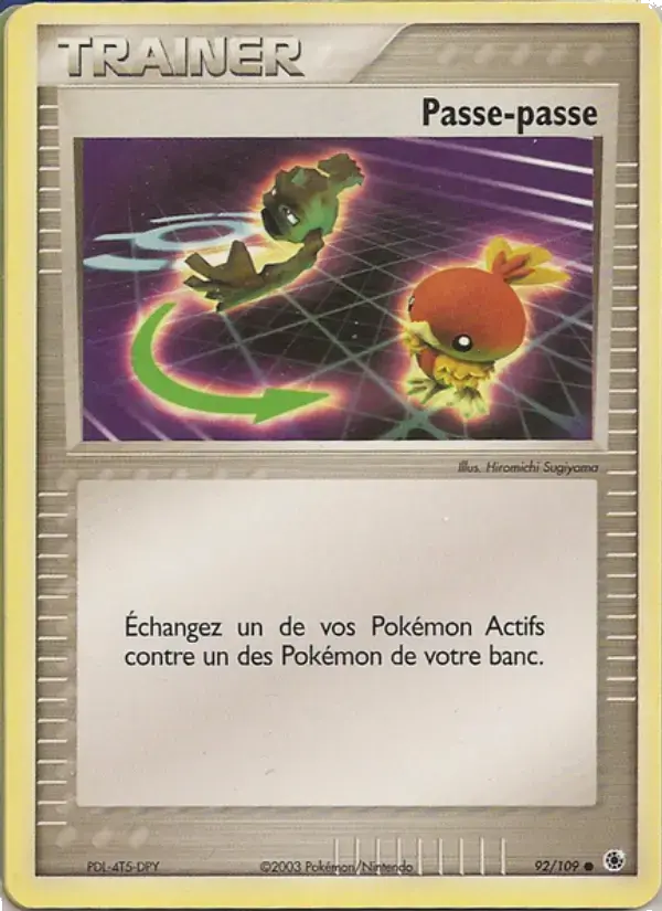 Carte Pokémon Passe-passe #92 — Rubis & Saphir