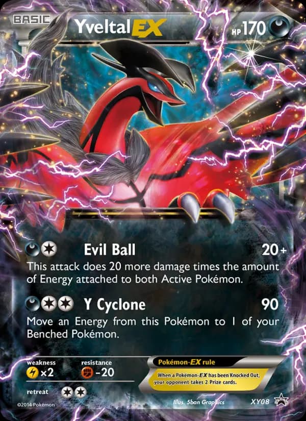 Yveltal EX #XY08 — XY Promos
