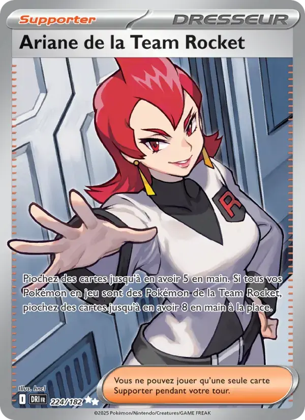 Carte Pokémon Ariane de la Team Rocket #224 — Rivalités Destinées