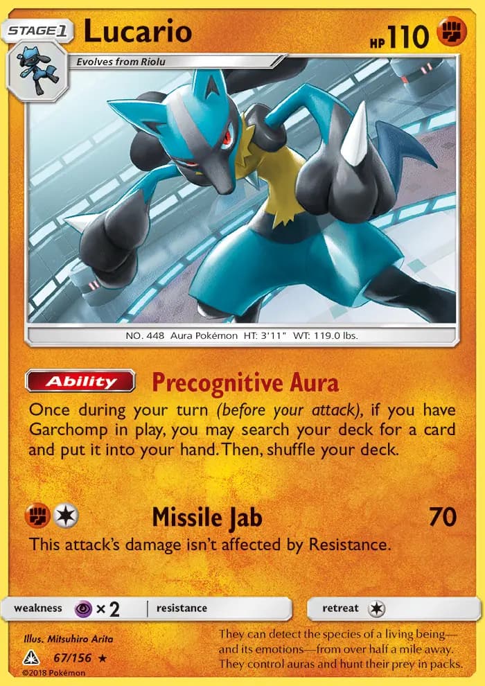 Lucario #67 — Ultra Prism