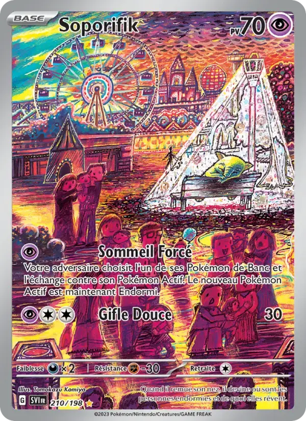 Carte Pokémon Soporifik #210 — Écarlate et Violet