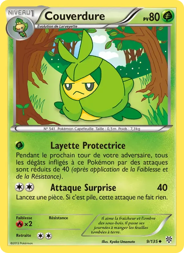 Carte Pokémon Couverdure #9 — Tempête Plasma