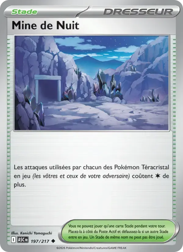 Carte Pokémon Mine de Nuit #197 — Héros Transcendants