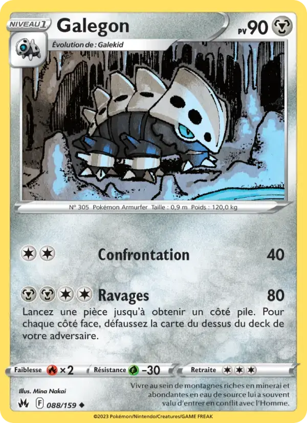 Carte Pokémon Galegon #088 — Zénith Suprême