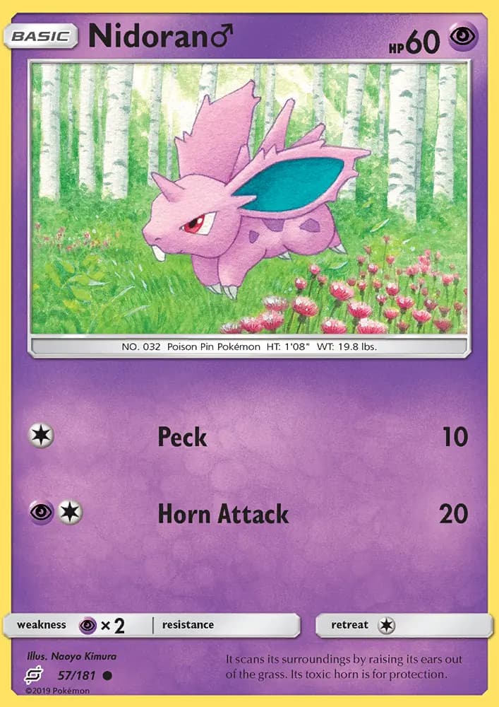 Nidoran♂ #57 — Team Up