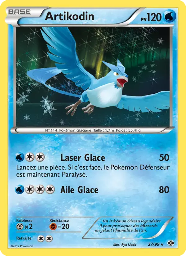 Carte Pokémon Artikodin #27 — Destinées Futures