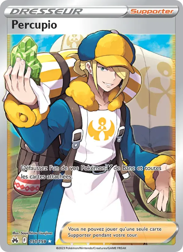 Carte Pokémon Percupio #151 — Zénith Suprême