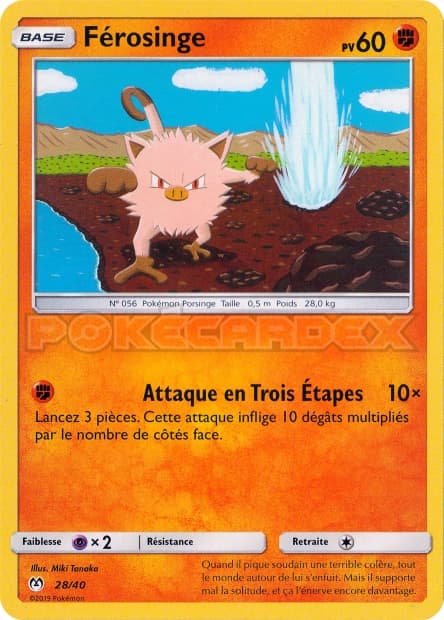 Mankey #28 — 2019 McDonald's Collection