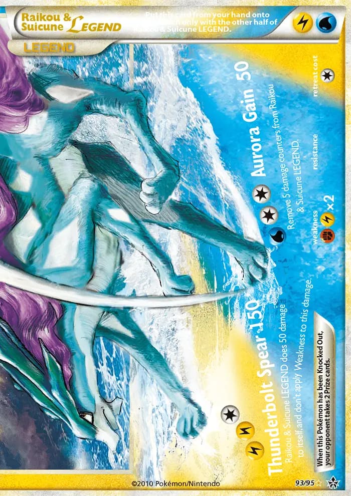 Raikou & Suicune LEGEND #93 — Unleashed