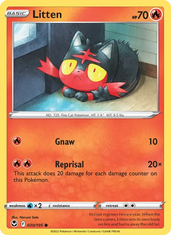 Litten #030 — Silver Tempest