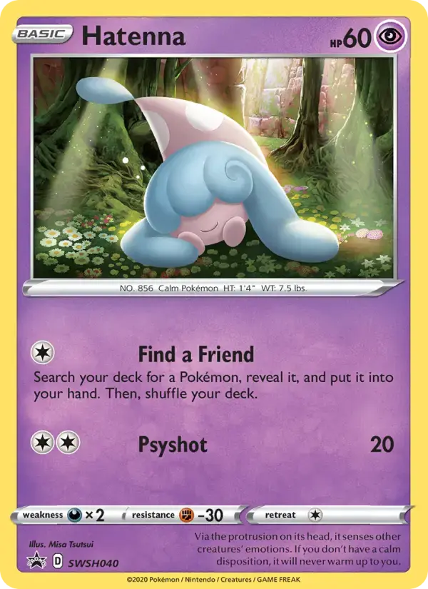 Hatenna #SWSH040 — Sword & Shield Promos