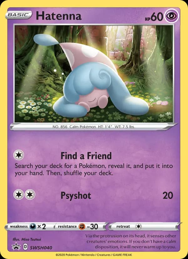 Hatenna #SWSH040 — Sword & Shield Promos