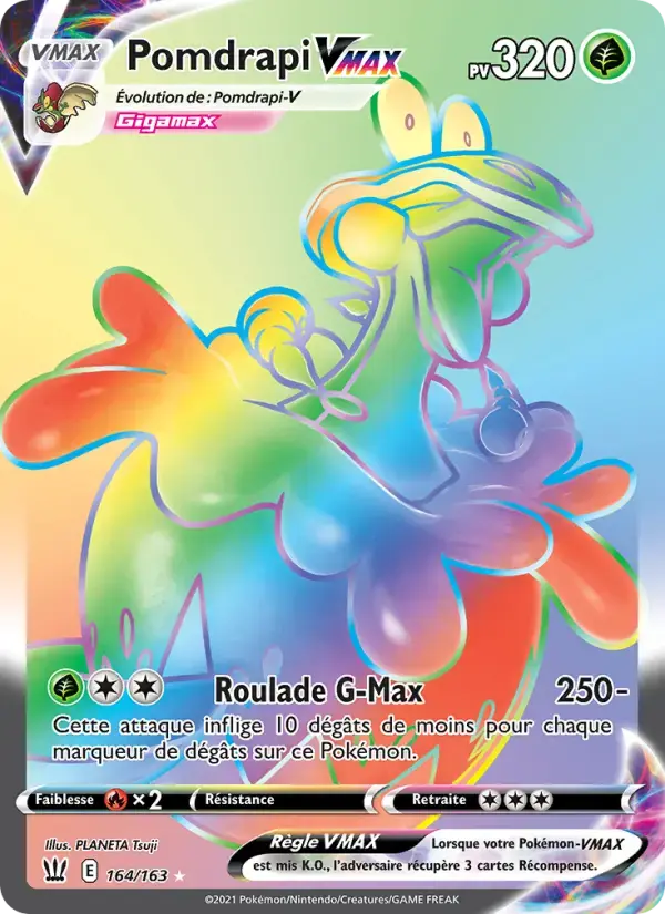 Carte Pokémon Pomdrapi VMAX #164 — Styles de Combat