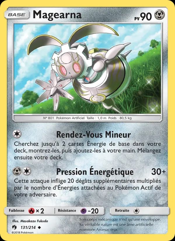 Carte Pokémon Magearna #131 — Tonnerre Perdu