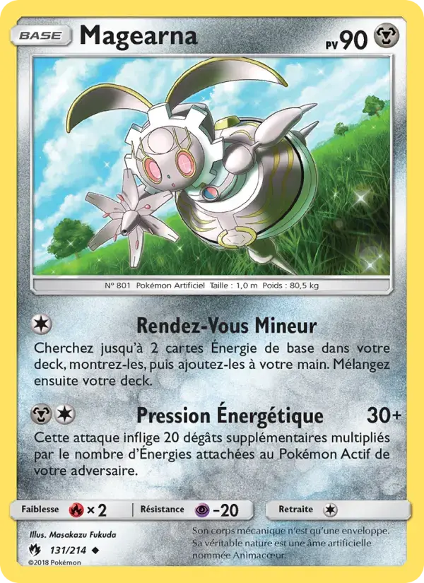 Carte Pokémon Magearna #131 — Tonnerre Perdu