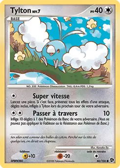 Carte Pokémon Tylton #86 — Duels au Sommet