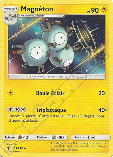 Carte Pokémon Magnéton #59 — Harmonie des Esprits