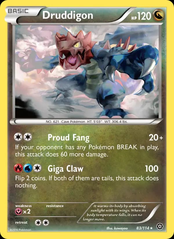 Druddigon #83 — Steam Siege
