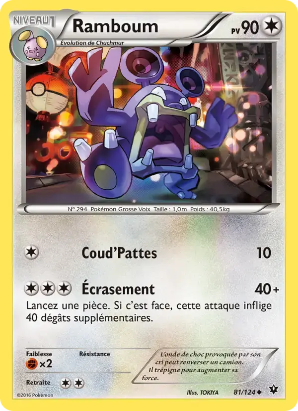 Carte Pokémon Ramboum #81 — Impact des Destins