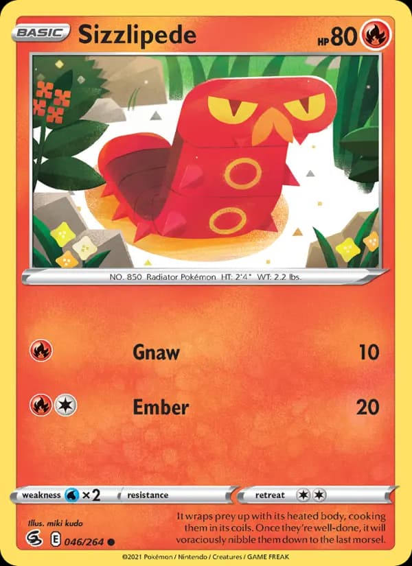Sizzlipede #46 — Fusion Strike