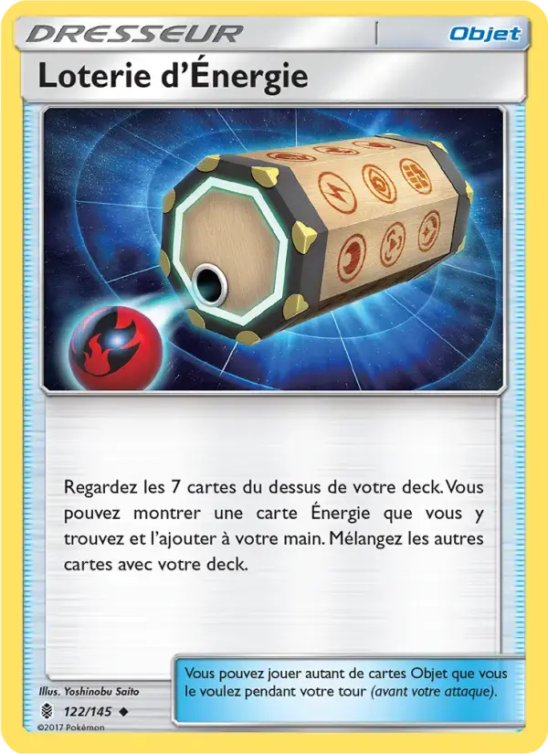 Carte Pokémon Loterie d’Énergie #122 — Gardiens Ascendants