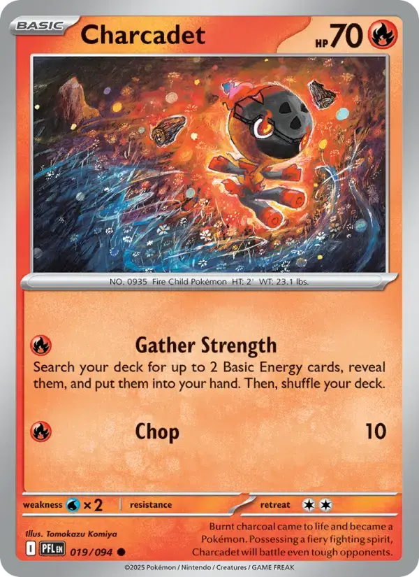 Charcadet #019 — Phantasmal Flames