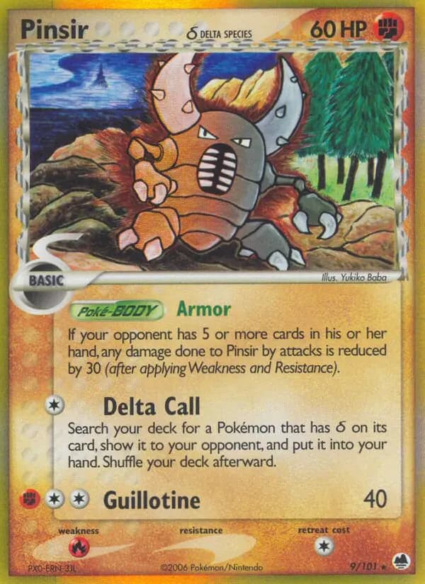Pinsir δ #009 — Dragon Frontiers