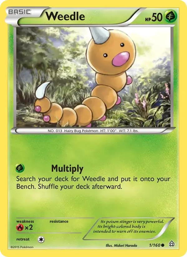 Weedle #1 — Primal Clash