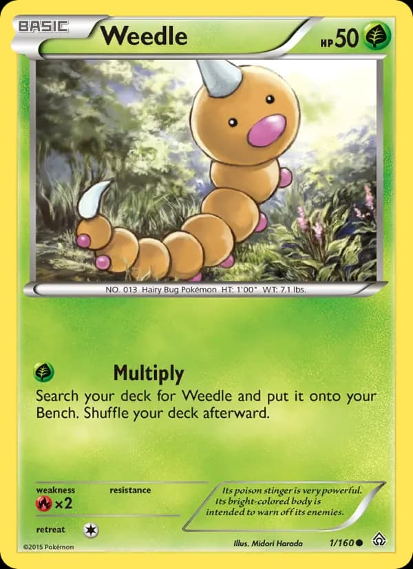 Weedle #1 — Primal Clash