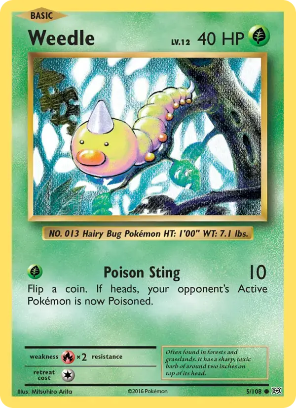 Weedle #5 — Evolutions