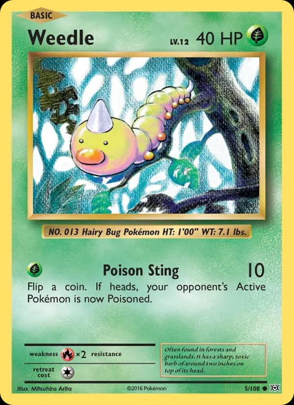 Weedle #5 — Evolutions