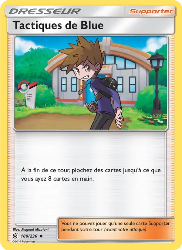 Carte Pokémon Tactiques de Blue #188 — Harmonie des Esprits