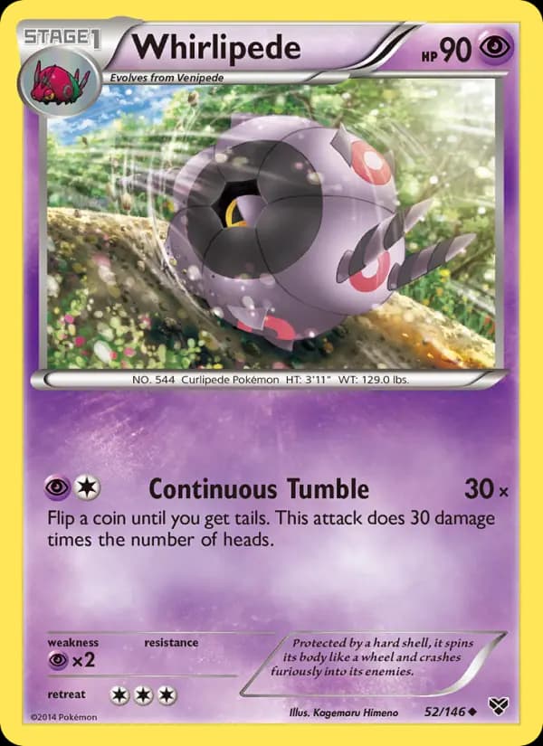 Whirlipede #52 — XY