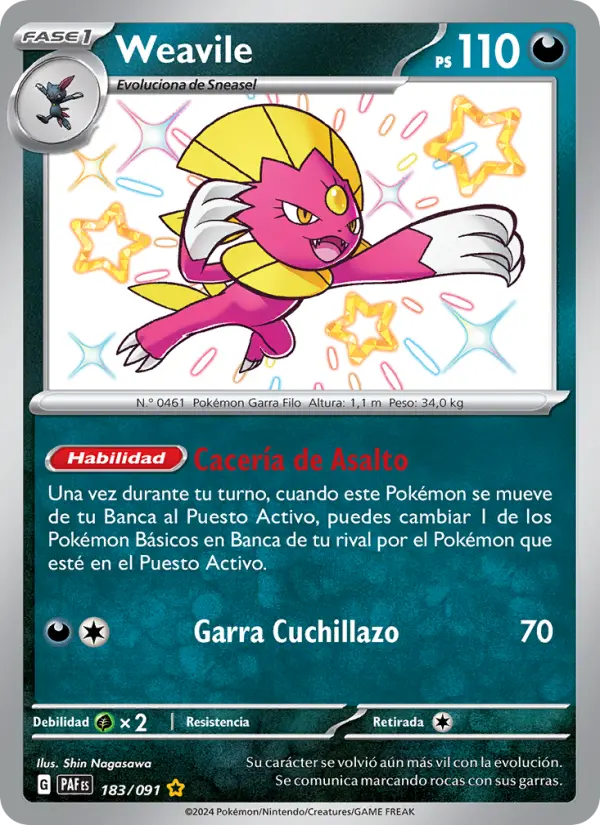 Carte Pokémon Dimoret #183 — Destinées de Paldea