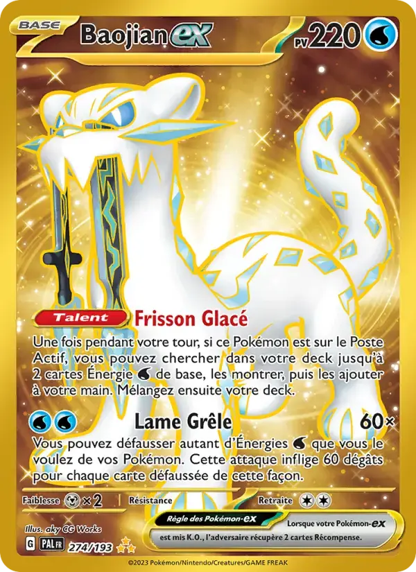 Carte Pokémon Baojian-ex #274 — Évolutions à Paldea