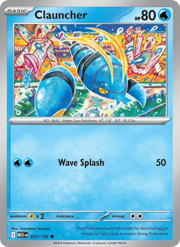 Carte Pokémon Flingouste #037 — Méga-Évolution
