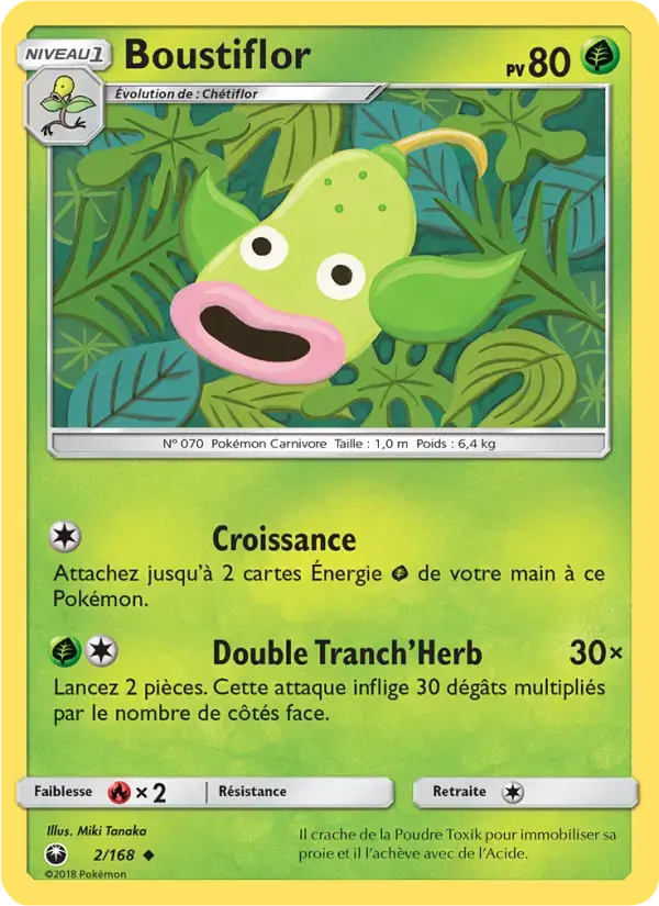 Carte Pokémon Boustiflor #2 — Tempête Céleste