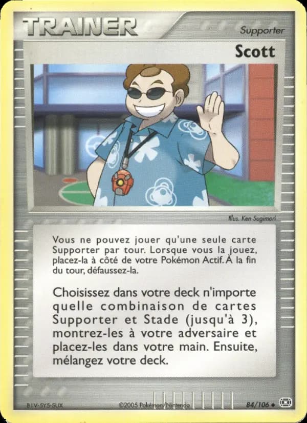 Carte Pokémon Scott #84 — Émeraude