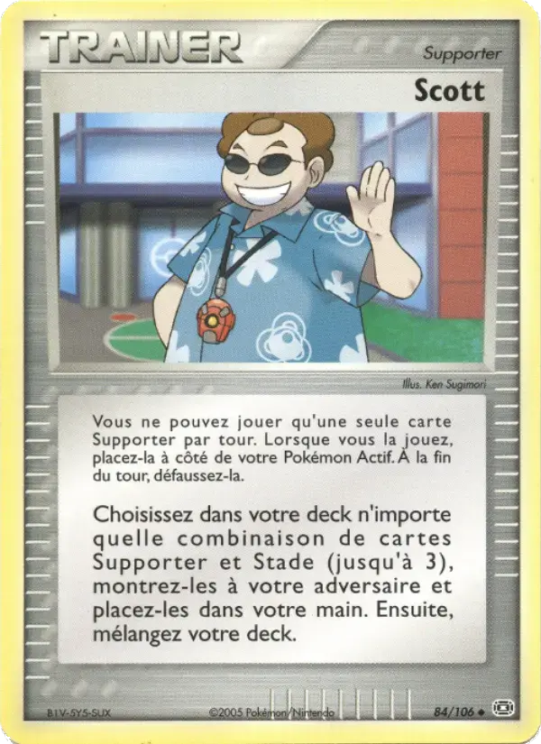 Carte Pokémon Scott #84 — Émeraude