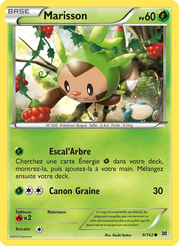 Carte Pokémon Marisson #9 — Impulsion Turbo