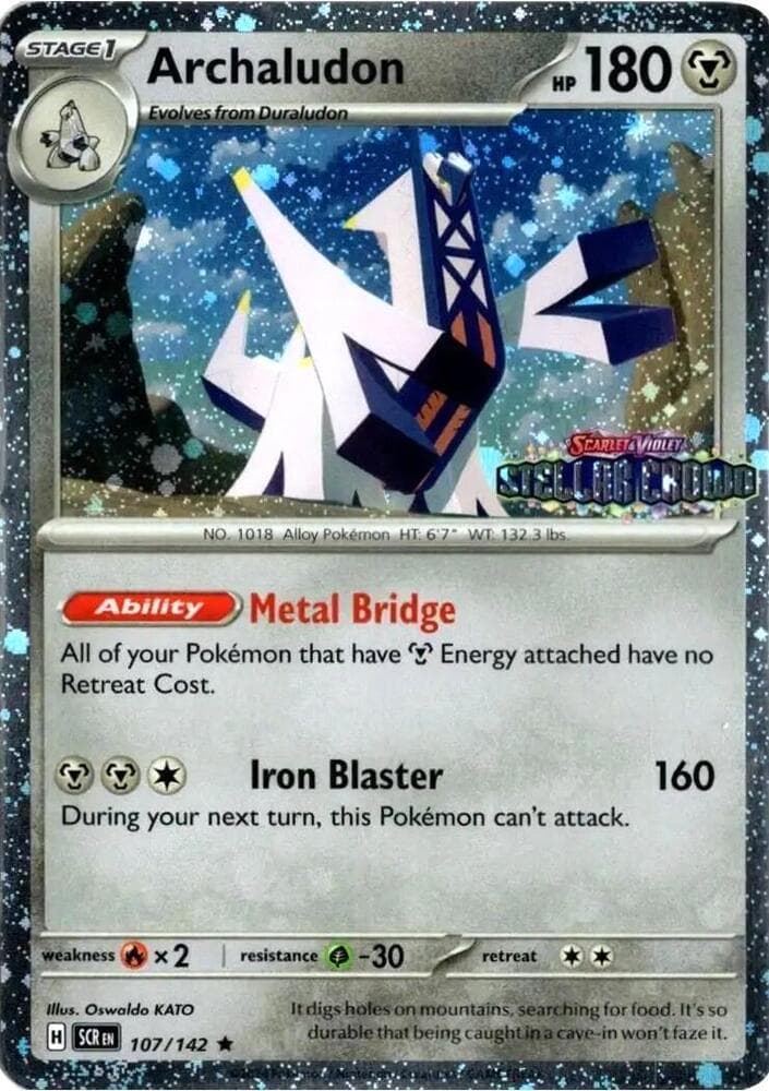Archaludon #107 Stamp V3 — Stellar Crown