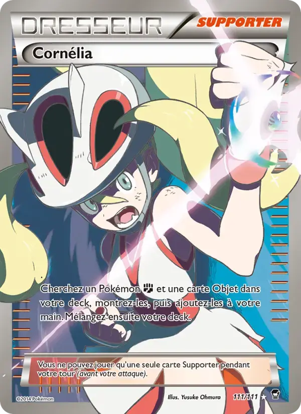 Carte Pokémon Cornélia #111 — Poings Furieux