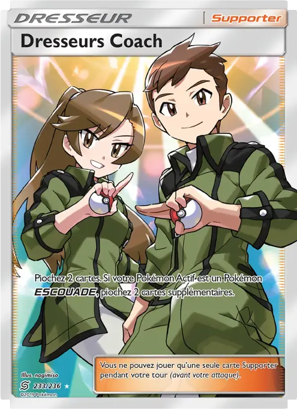 Carte Pokémon Dresseurs Coach #233 — Harmonie des Esprits